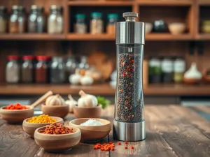 Młynki do przypraw i młynki koloidalne – praktyczne zastosowania w kuchni