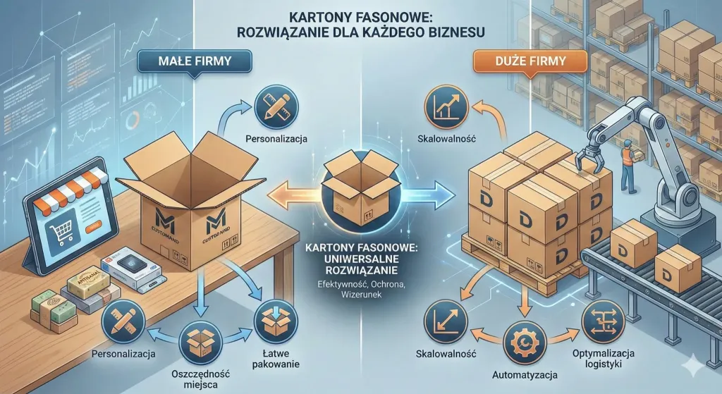 Kartony fasonowe - zastosowanie, rodzaje i zalety