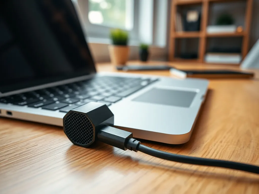 Jak podłączyć mikrofon do laptopa?