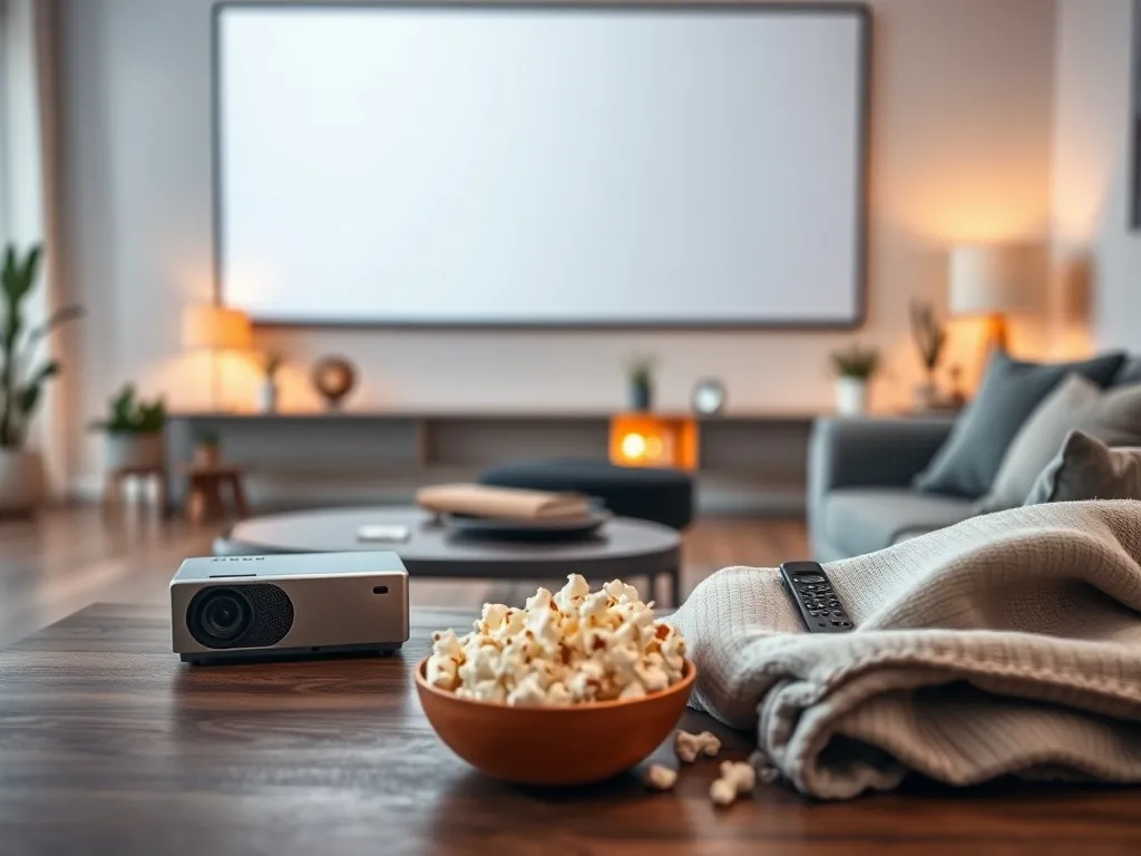 Projektor zamiast TV? Sprawdź czy warto