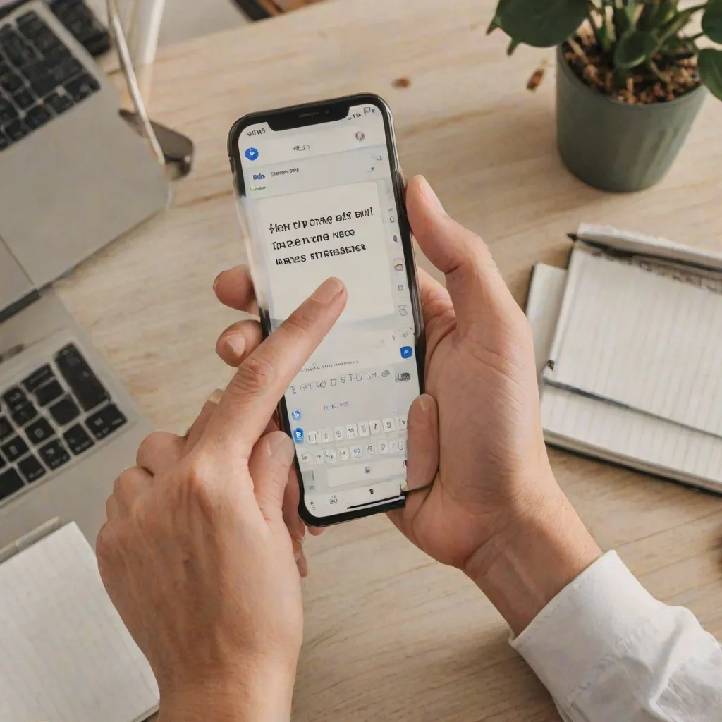Jak zmniejszyć i powiększyć czcionkę w wiadomościach SMS?